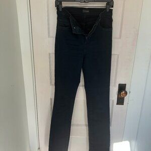 NWOT - Favorite Daughter Valentina Super High Rise Mini Boot (25, Beverly wash)